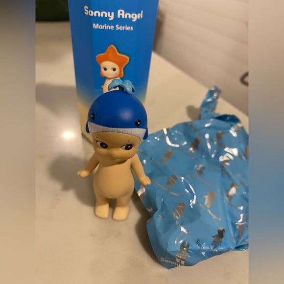NWT, Authentic Sonny Angel - Whale, Marine Series - Picture 1 of 7